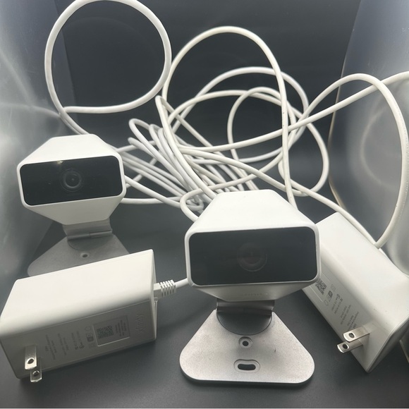 2 Xfinity Home Security Cameras – Indoor/Outdoor, Live Talk, Used - Picture 1 of 8
